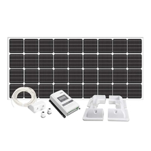 Solcellspaket Caravan 200W MPPT, hörn