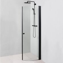 Dusjdør Ariel Black 90 x 190