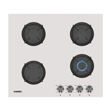 Gasolhäll Chef, vit