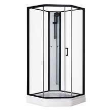 Duschkabin Elsa Black - 90x90x205 cm 
