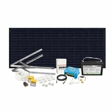 Solcellspaket 200W Basic Litium