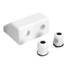 Kabelgenomföring IN-D vit 2led