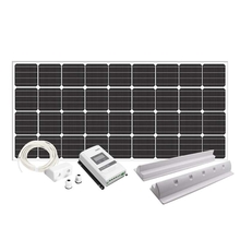 Solcellspaket Caravan 200W MPPT, spoiler