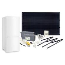 Solcellspaket 300W med 139L 12V kylskåp